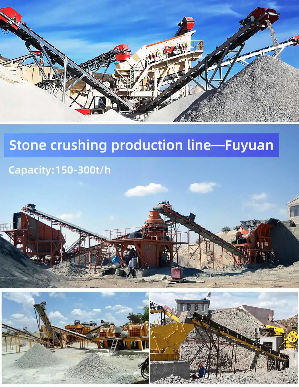 Track Mounted Mobile Crushing and Screening Portable Stone Crusher Machine