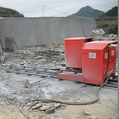 Dafon CNC Колонна для резки гранита, мрамора, профиля, Алмазная канатная пила, Станок для резки камня