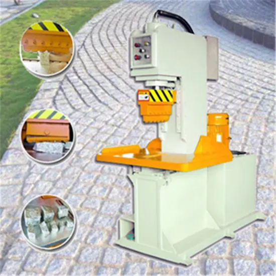 Гидравлический камнекольный станок для резки гранитных мраморных бордюров (P90/95)